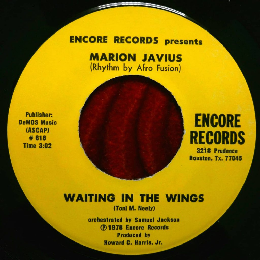 Marion Javius – Waiting In The Wings - Florian Keller - Funk Related