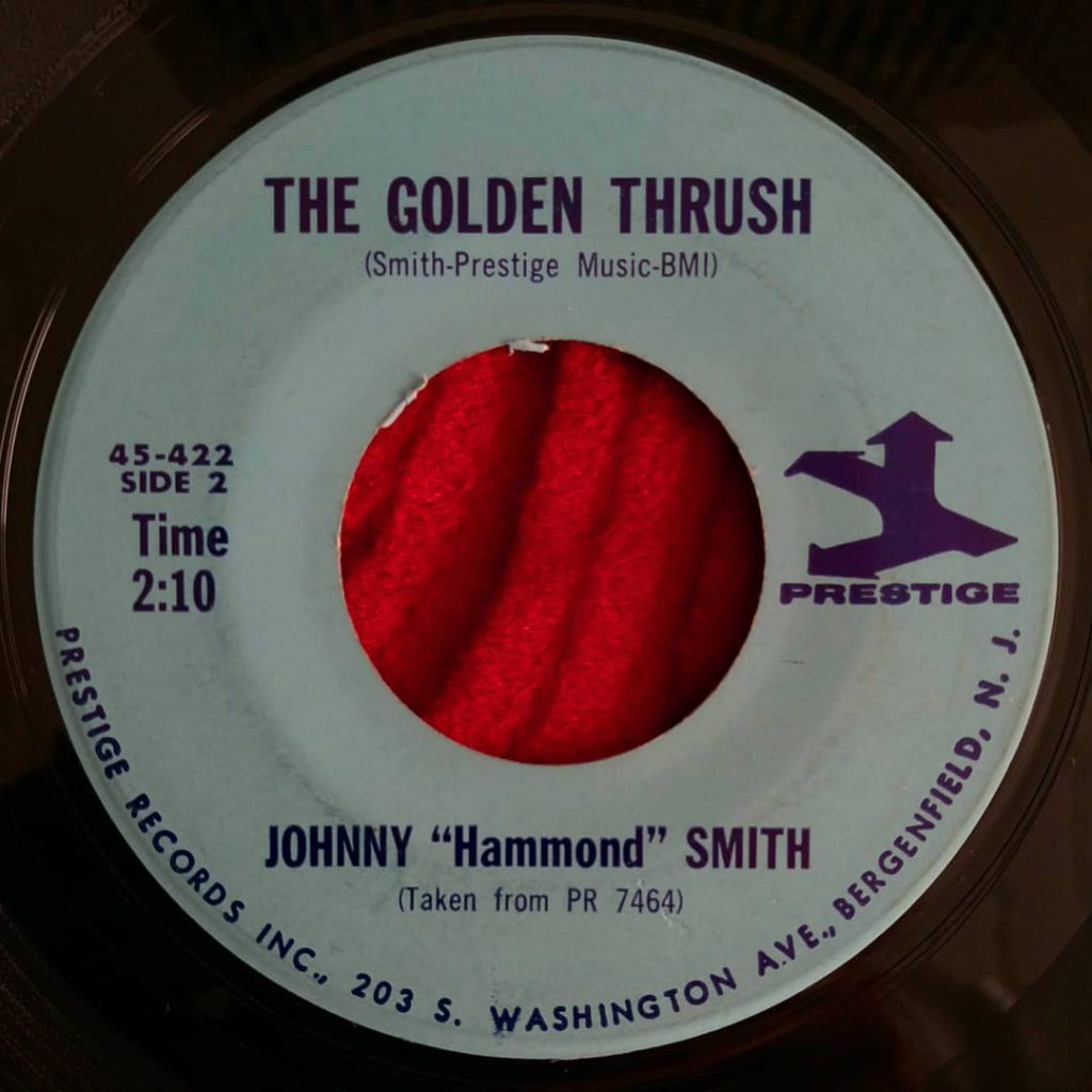 Johnny "Hammond" Smith ‎– The Golden Thrush - Florian Keller - Funk Related