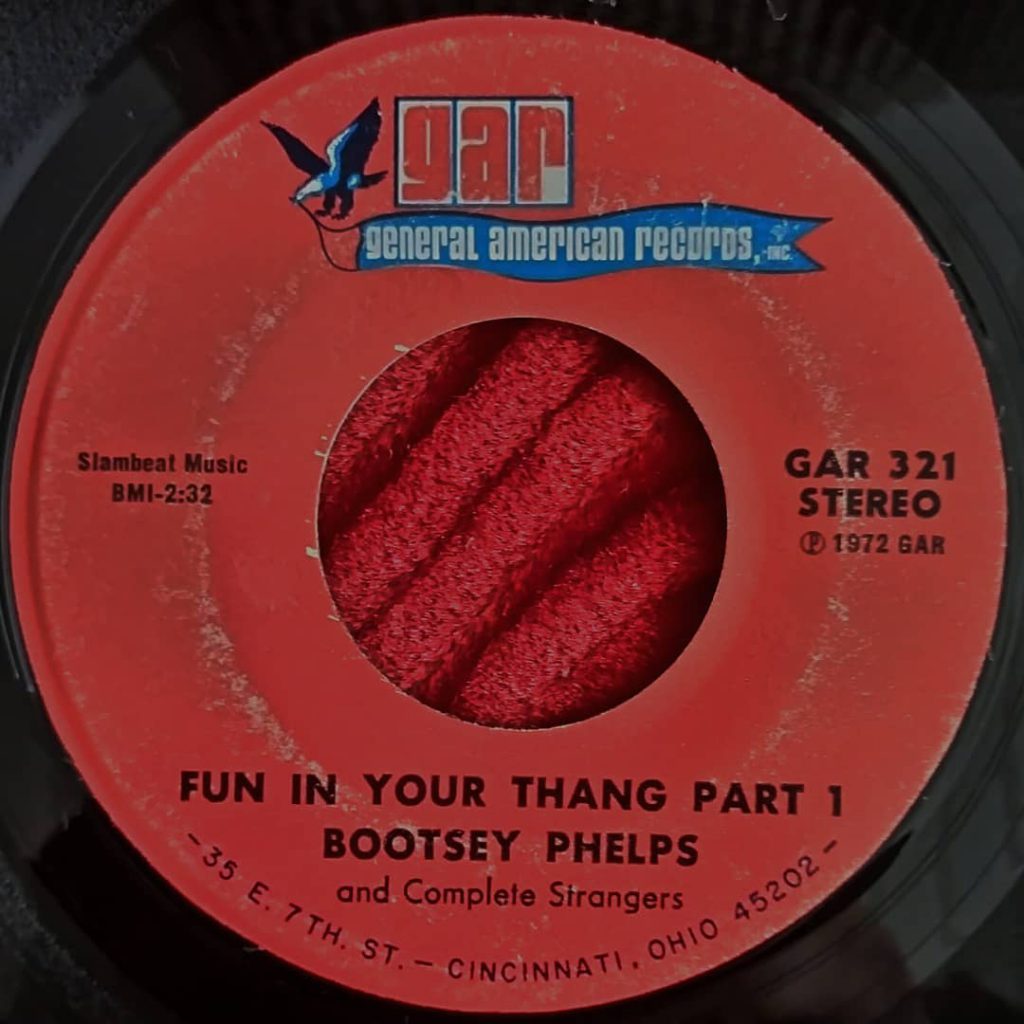 Bootsey Phelps And Complete Strangers – Fun In Your Thang - Bootsy Collins - Florian Keller - Funk Related