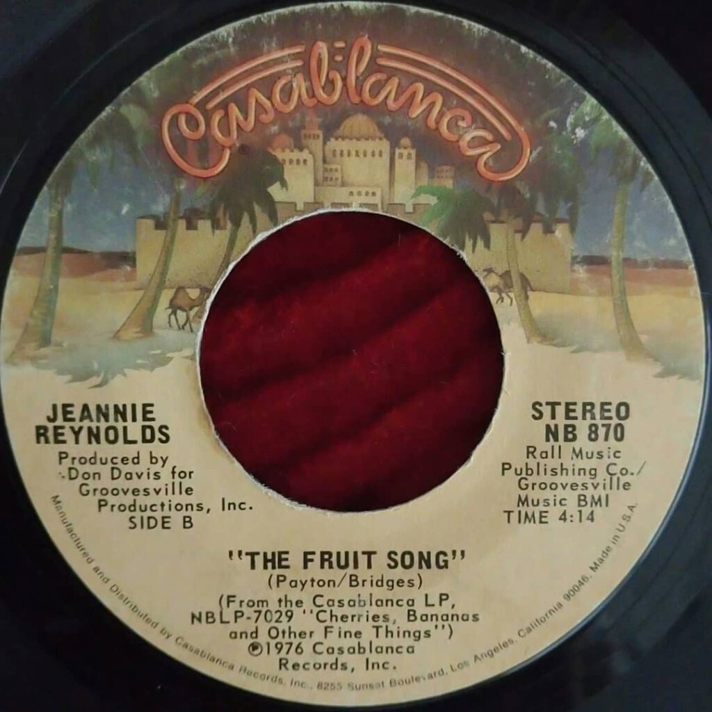 Jeannie Reynolds ‎- The Fruit Song ⋆ Florian Keller - Funk Related