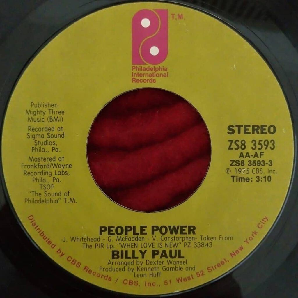 Billy Paul - People Power - Florian Keller - Funk Related