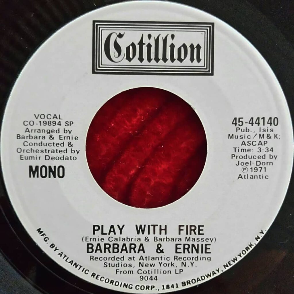 Barbara & Ernie ‎- Play With Fire ⋆ Florian Keller - Funk Related
