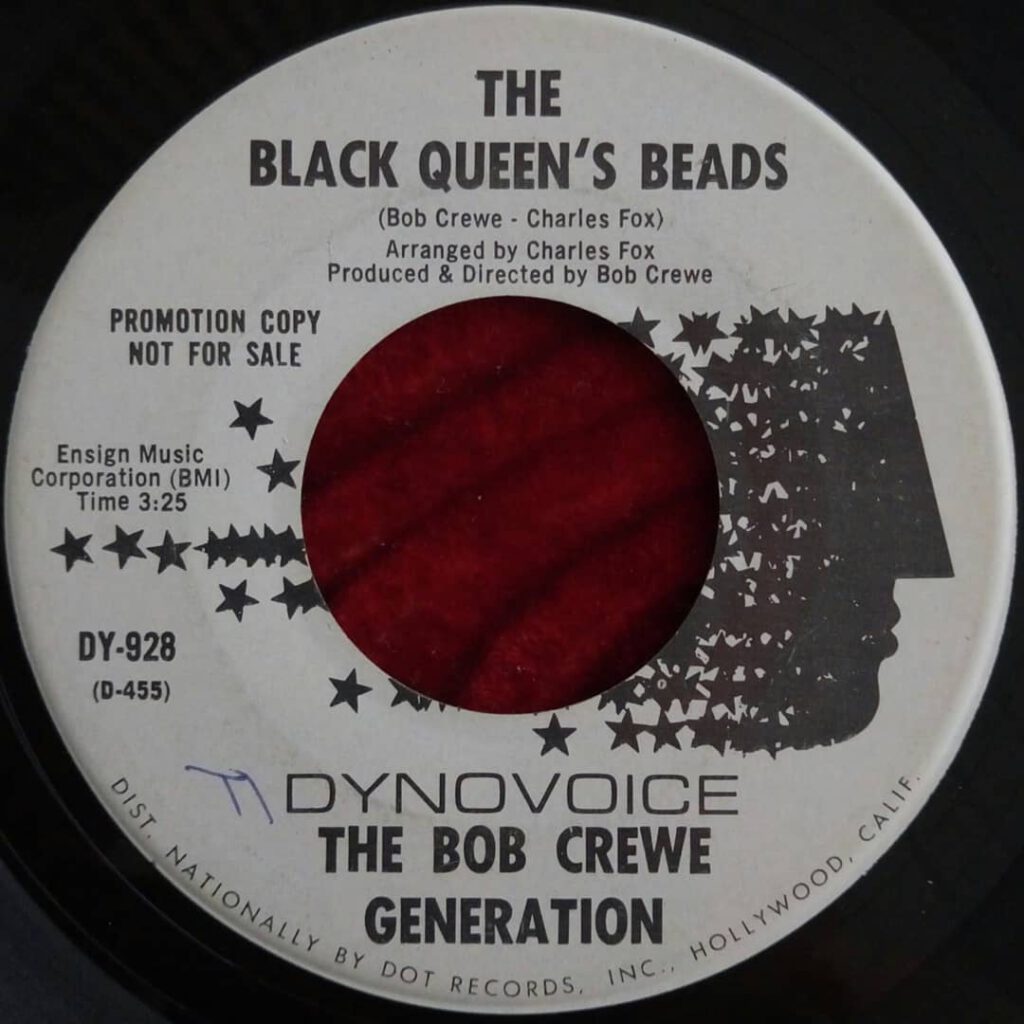Bob Crewe Generation, The ‎- The Black Queen's Beads ⋆ Florian Keller - Funk Related