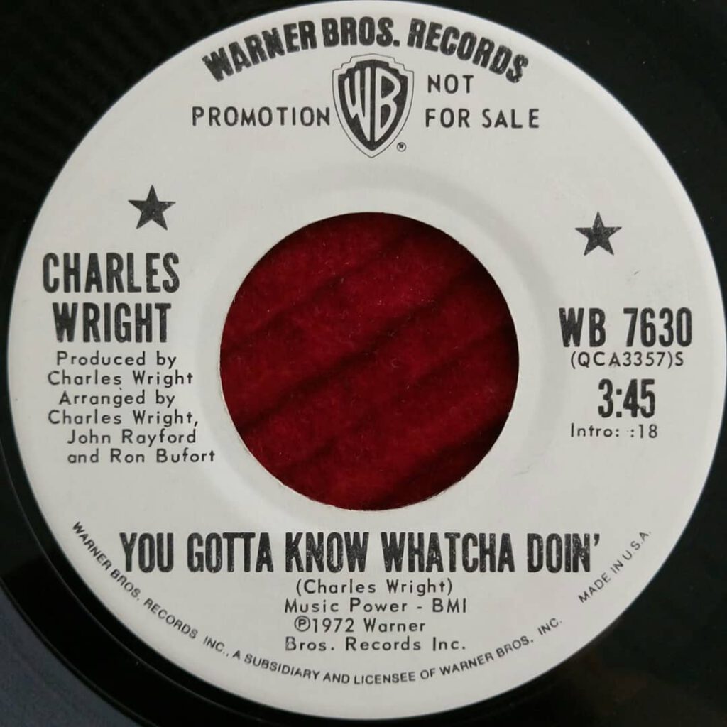 Charles Wright - You Gotta Know Whatcha Doin' ⋆ Florian Keller - Funk Related