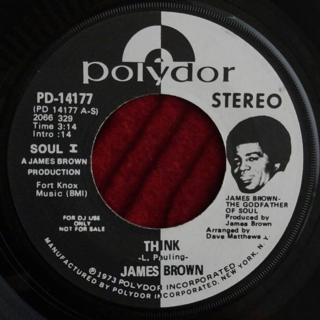 James Brown ‎- Think (1973 Single Version) ⋆ Florian Keller - Funk Related