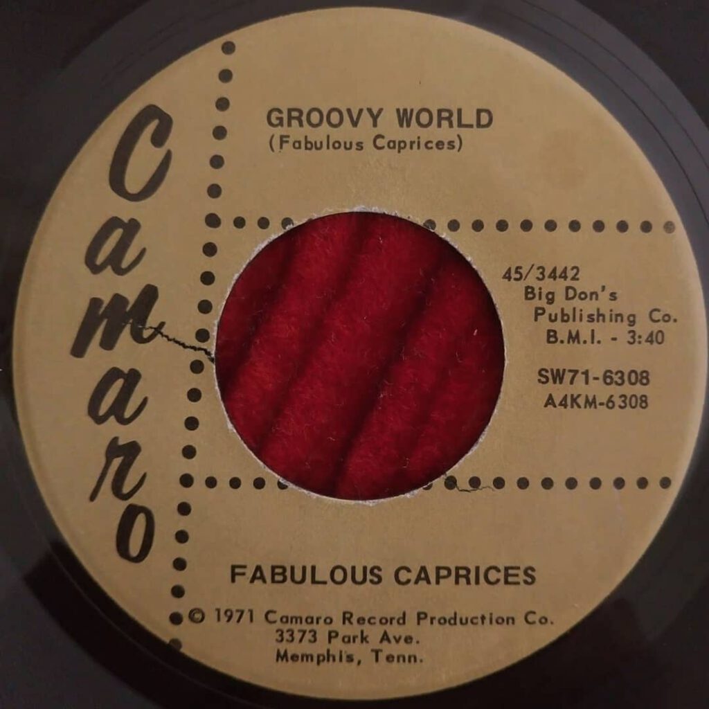 Fabulous Caprices - Groovy World / My Love ⋆ Florian Keller - Funk Related
