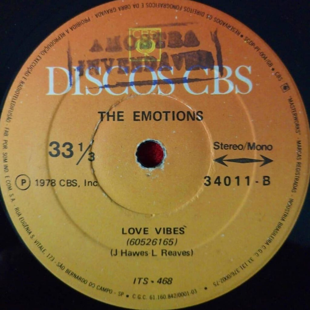 Emotions, The ‎- Love Vibes ⋆ Florian Keller - Funk Related