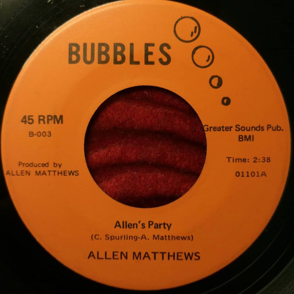 Allen Matthews ‎– Allen’s Party ⋆ Florian Keller - Funk Related