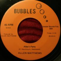 Allen Matthews ‎– Allen’s Party