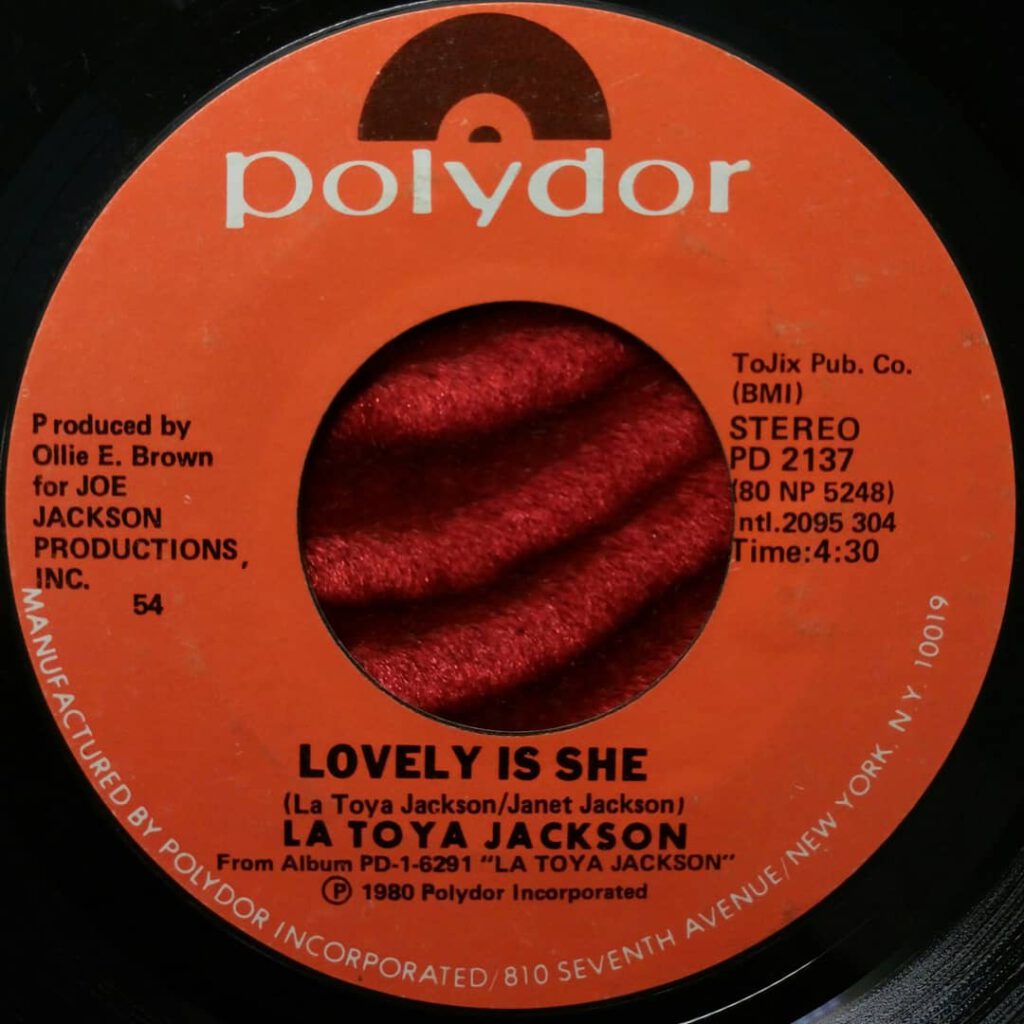 La Toya Jackson - Lovely Is She / Charming ⋆ Florian Keller - Funk Related