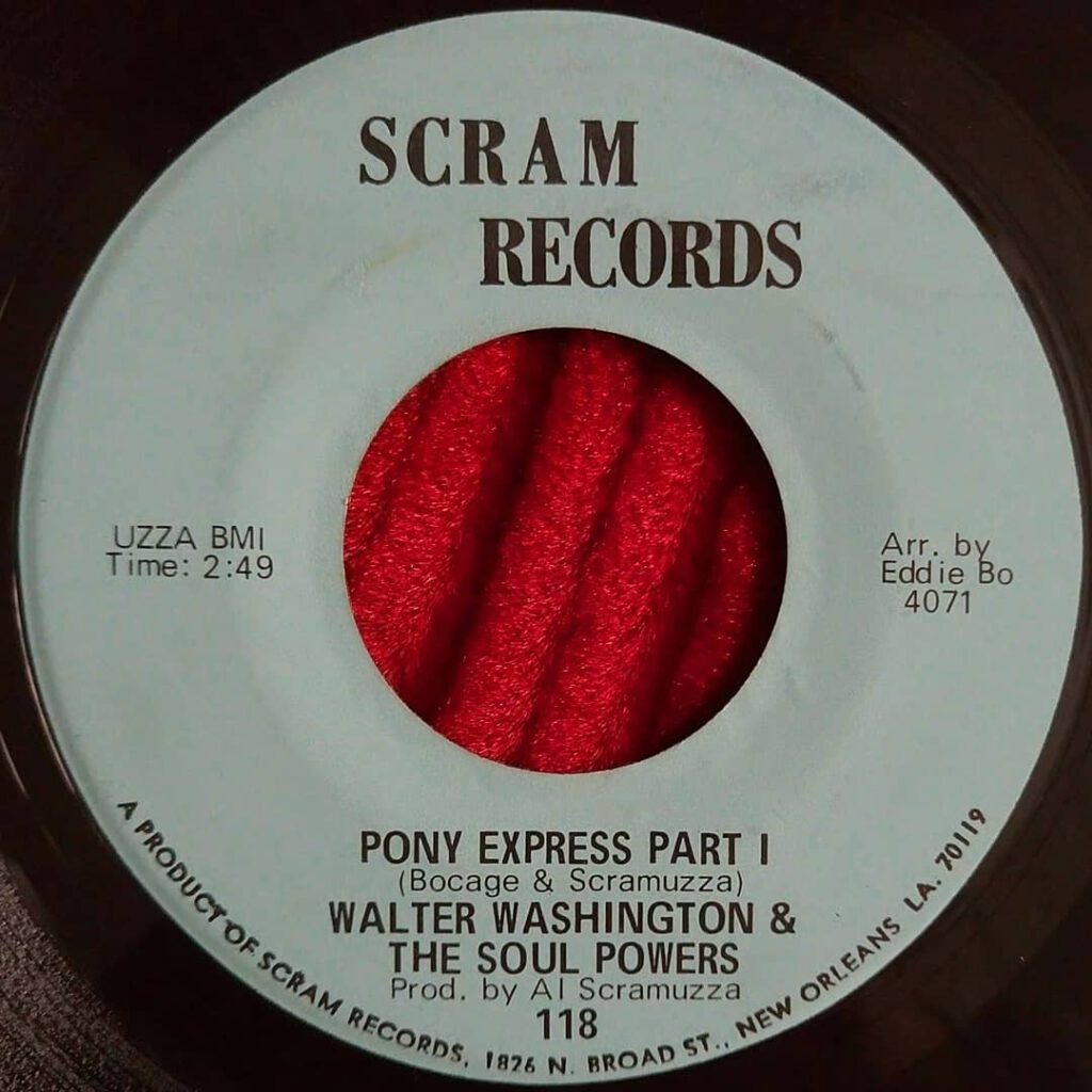 Walter Washington & The Soul Powers ‎- Pony Express ⋆ Florian Keller - Funk Related