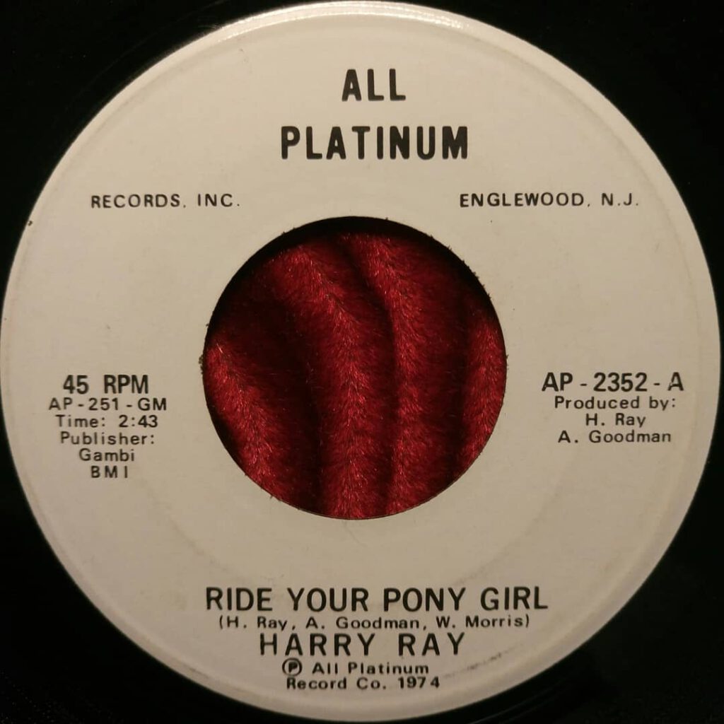 Harry Ray ‎– Ride Your Pony Girl ⋆ Florian Keller - Funk Related