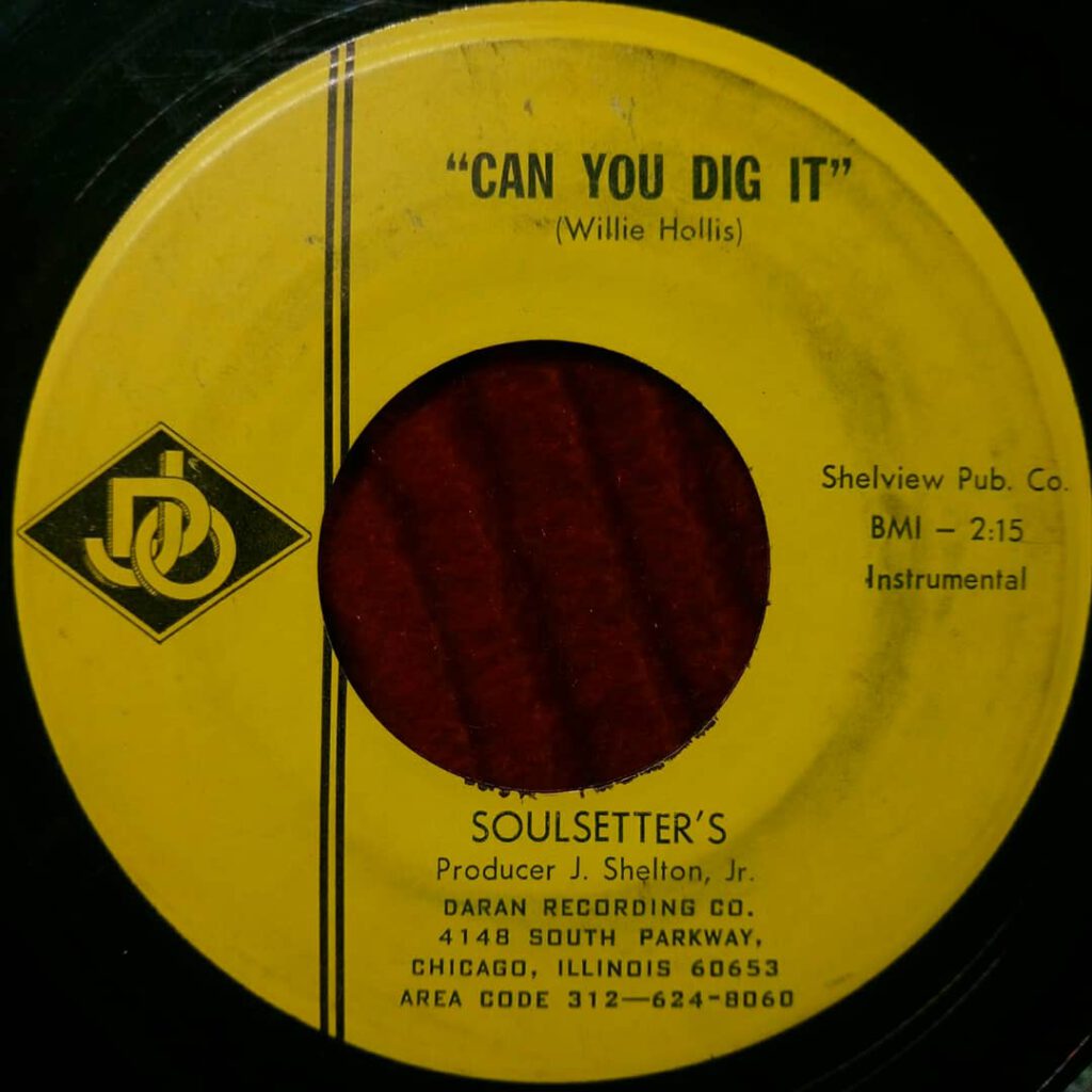 Soulsetter's ‎– Can You Dig It ⋆ Florian Keller - Funk Related
