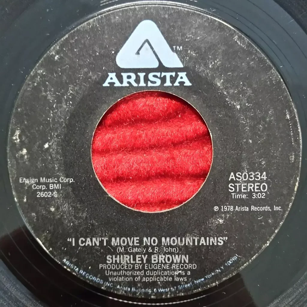 Shirley Brown - I Can't Move No Mountains ⋆ Florian Keller - Funk