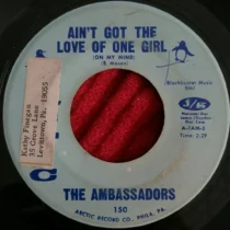 Ambassadors, The – Ain’t Got The Love Of One Girl (On My Mind)