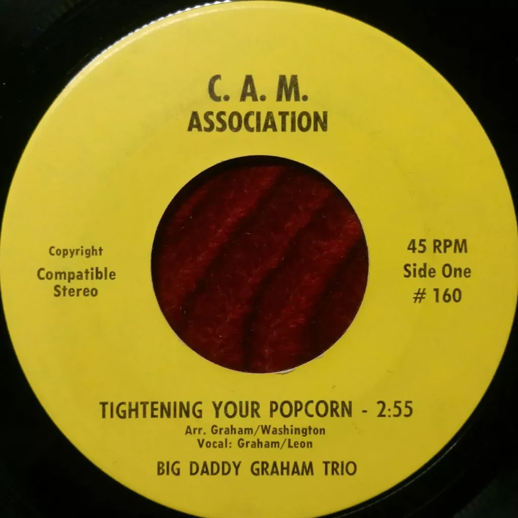 Big Daddy Graham Trio ‎- Tightening Your Popcorn / Pretty Little Girl Of Mine - Florian Keller - Funk Related