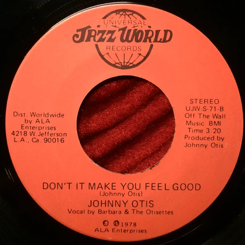 Johnny Otis - Don't It Make You Feel Good ⋆ Florian Keller - Funk Related