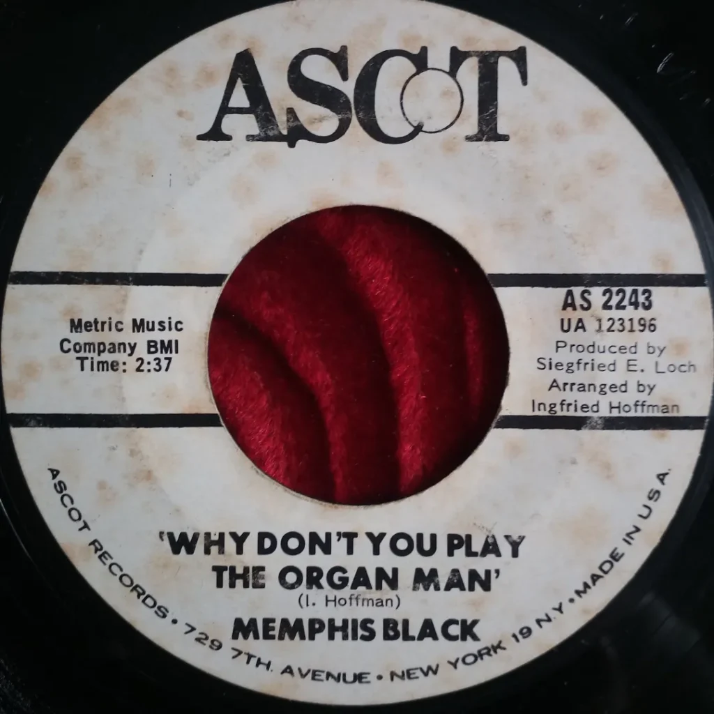 Memphis Black - Why Don't You Play The Organ Man ⋆ Florian Keller - Funk Related