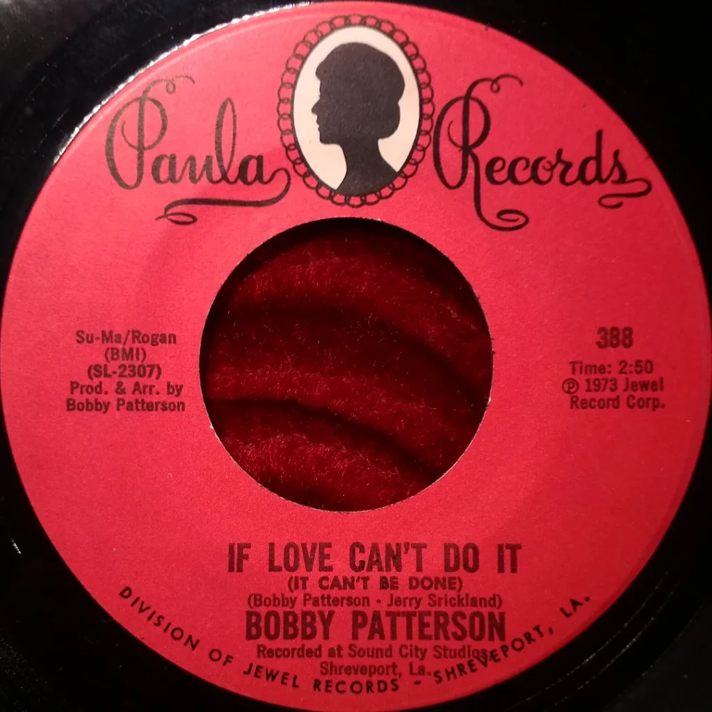 Bobby Patterson - If Love Can't Do It ⋆ Florian Keller - Funk Related