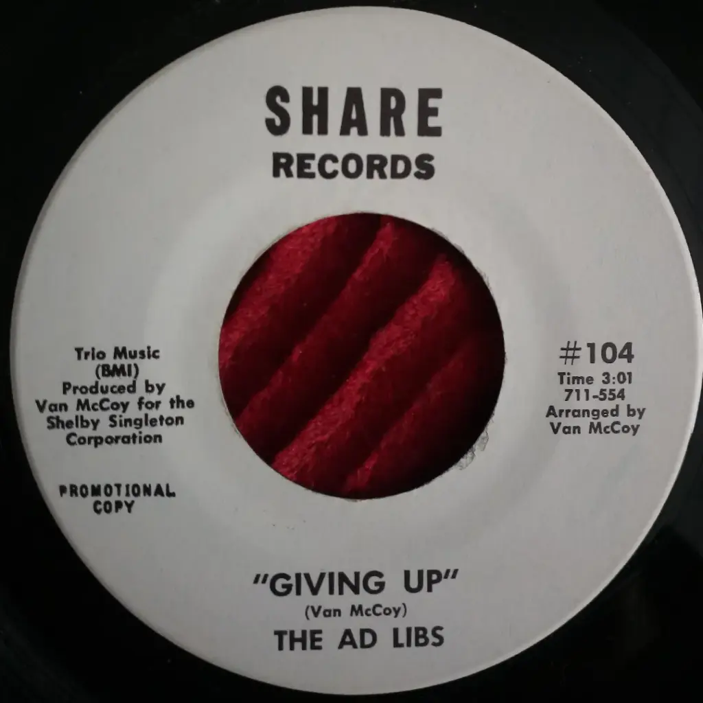 Ad Libs - Give It Up - Florian Keller - Funk Related