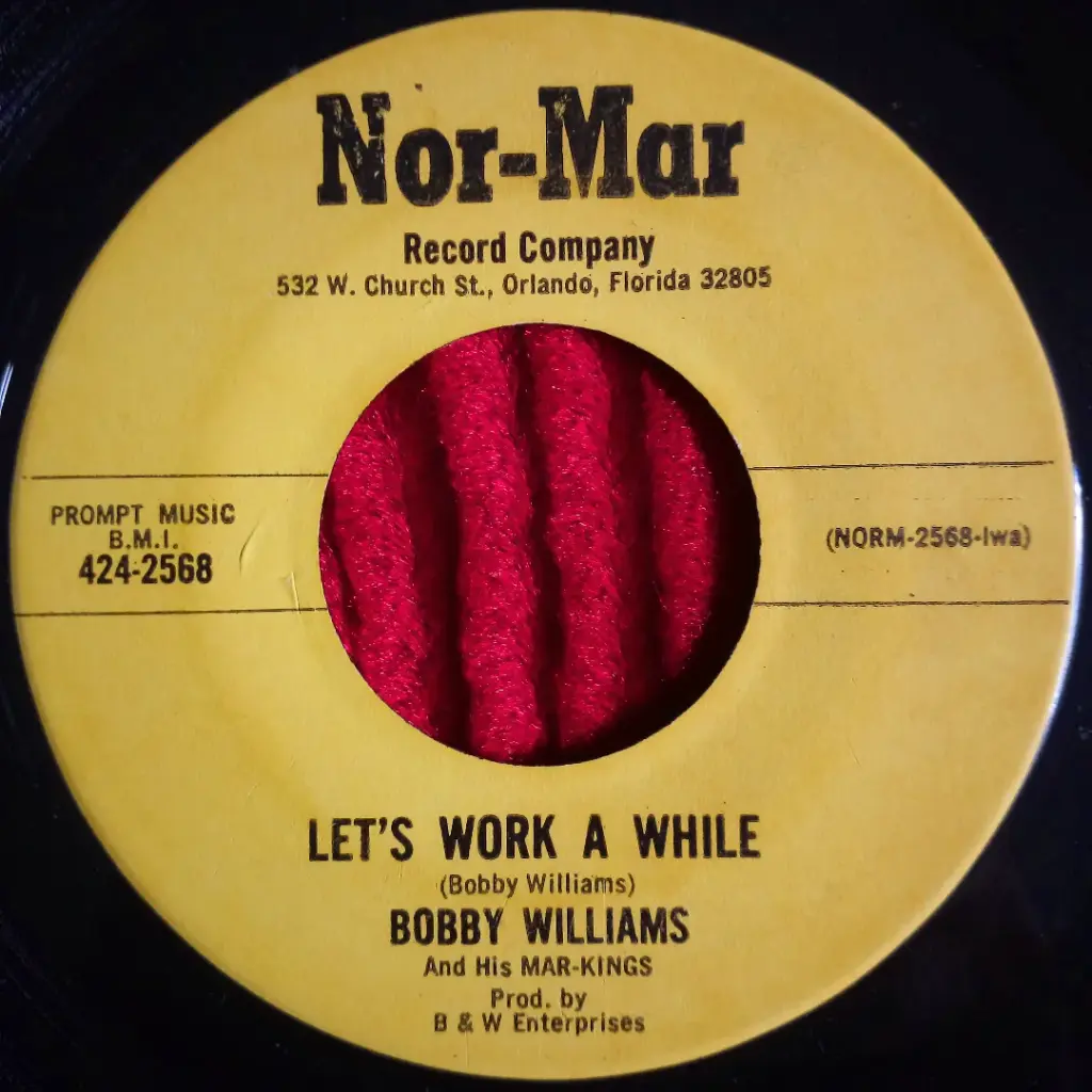 Bobby Williams And His Mar-Kings - Let's Work A While - Florian Keller - Funk Related