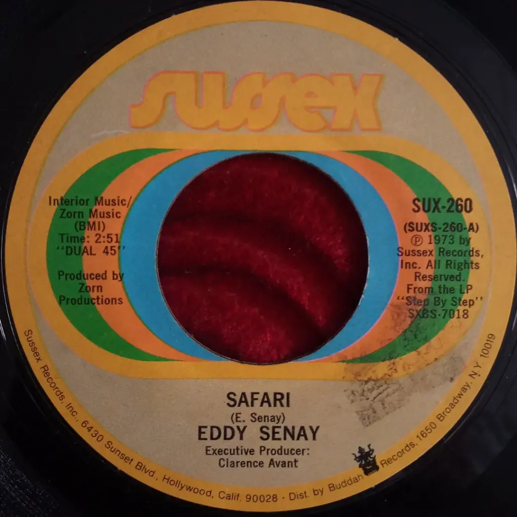 Eddie Senay - Safari - Sussex Records - Florian Keller Funk Related
