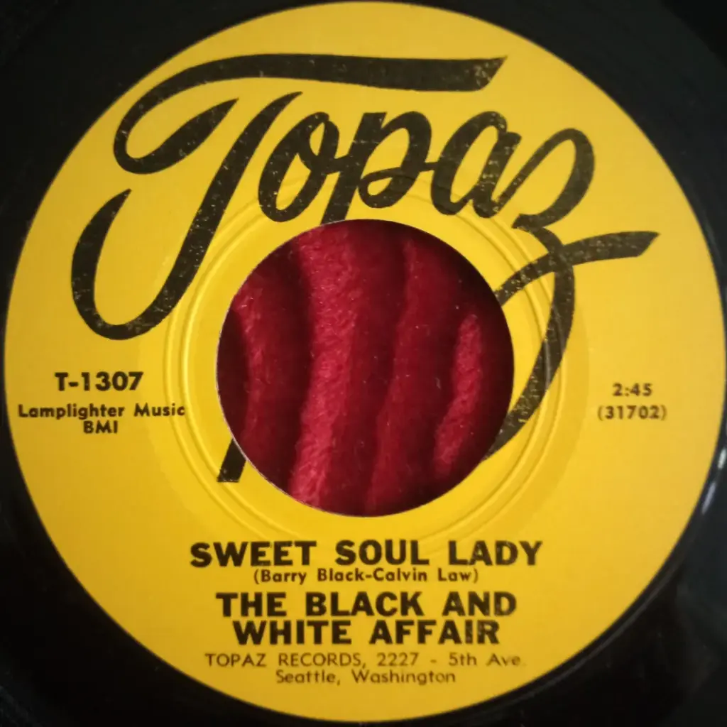 Black And White Affair - Sweet Soul Lady - Topaz Records - Florian Keller - Funk Related